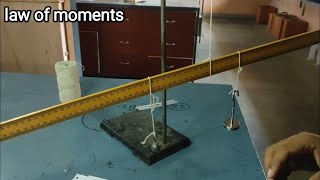 Law of moments || 11th physics practical #11thphysics @a2zpractical991