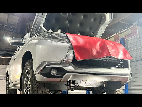 Замена масла в акпп Mitsubishi Pajero Sport 2019