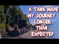 A huge Tank stuck on the road made my Trip to the Nissan dealers take a lot longer than expected