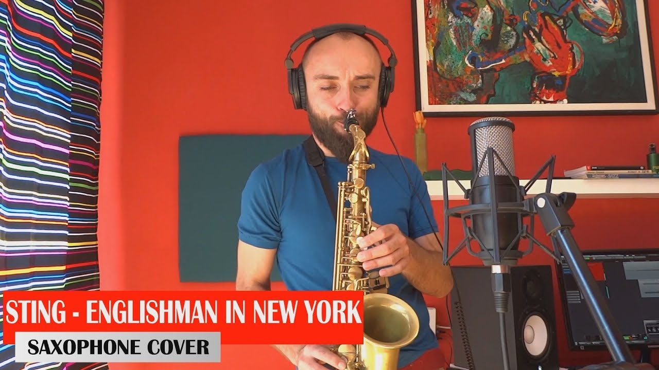 Sting Englishman in New York (alto saxophone cover) YouTube