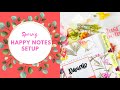 Springtime 🌸 Happy Notes Setup | Brain Dump