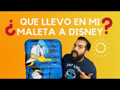 Video: Qué empacar en tu bolsa de Disney World Day
