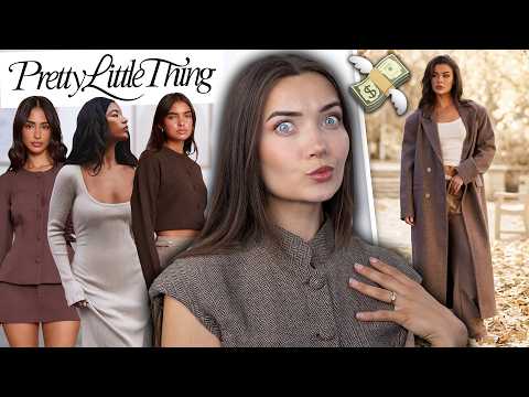I Spent £300 On Pretty Little Thing For AUTUMN! Try On Clothing Haul!