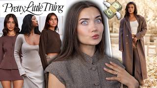 I Spent £300 On Pretty Little Thing For AUTUMN! Try On Clothing Haul!
