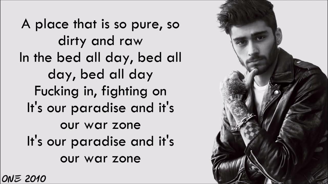 Zayn pillowtalk (lyrics video) YouTube