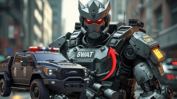 What Would It Be Like If Police Vehicles Transformed Into Robots?  |  TRANSFORM LEGENDS