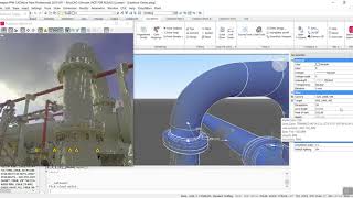 Pointclouds + Bricscad + Cadworx + Cloudworx = Fast Piping