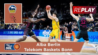 Basketball: ALBA Berlin - Telekom Baskets Bonn | Basketball-Bundesliga Live