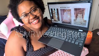 ASMR Sweet Wedding Planner Helps You Plan Your Dream Day | Typing, Over-explaining, Candle Sounds💍💖