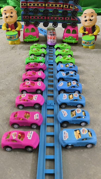 Rc car train gari tractor auto motu cars #automobile car videos #gadi car video #jcbvideo #shorts