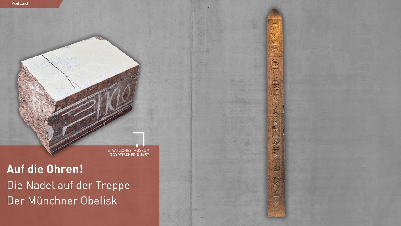 Die Nadel auf der Treppe - Der Münchner Obelisk