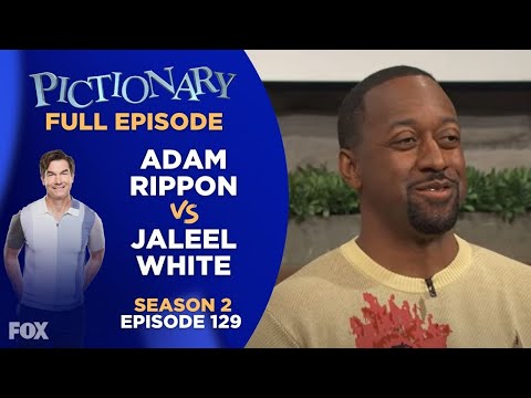 Ep 129. You Fancy, Huh? | Pictionary Game Show - Full Episode: Adam Rippon & Jaleel White