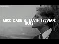 Mick karn  david sylvian  buoy lyricssubtitulado al espaol