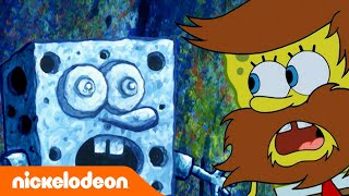 SpongeBob | SpongeBob Menciptakan SpongeHenge! | Nickelodeon Bahasa