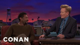 Deon Cole On The CONAN Staffers \& Sketch That Convinced Him Not To Quit | CONAN on TBS