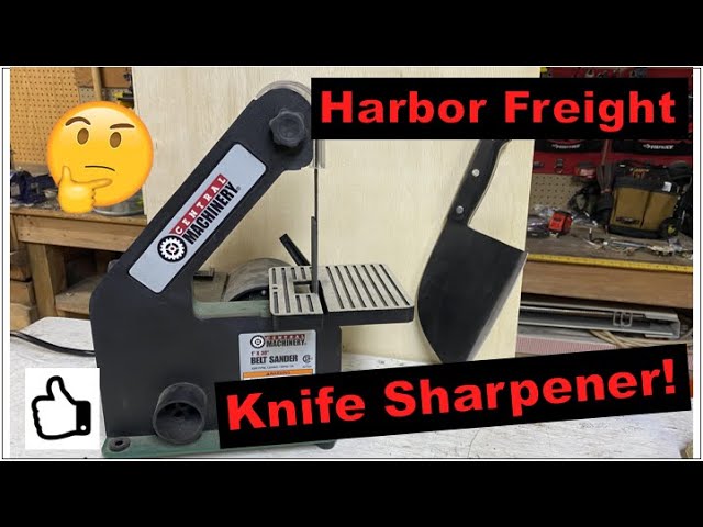 Vintage Harbor Freight Tools Gordon Handheld Knife Sharpener 