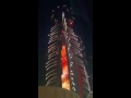 New Year 2016 fireworks Burj Khalifa, Dubai