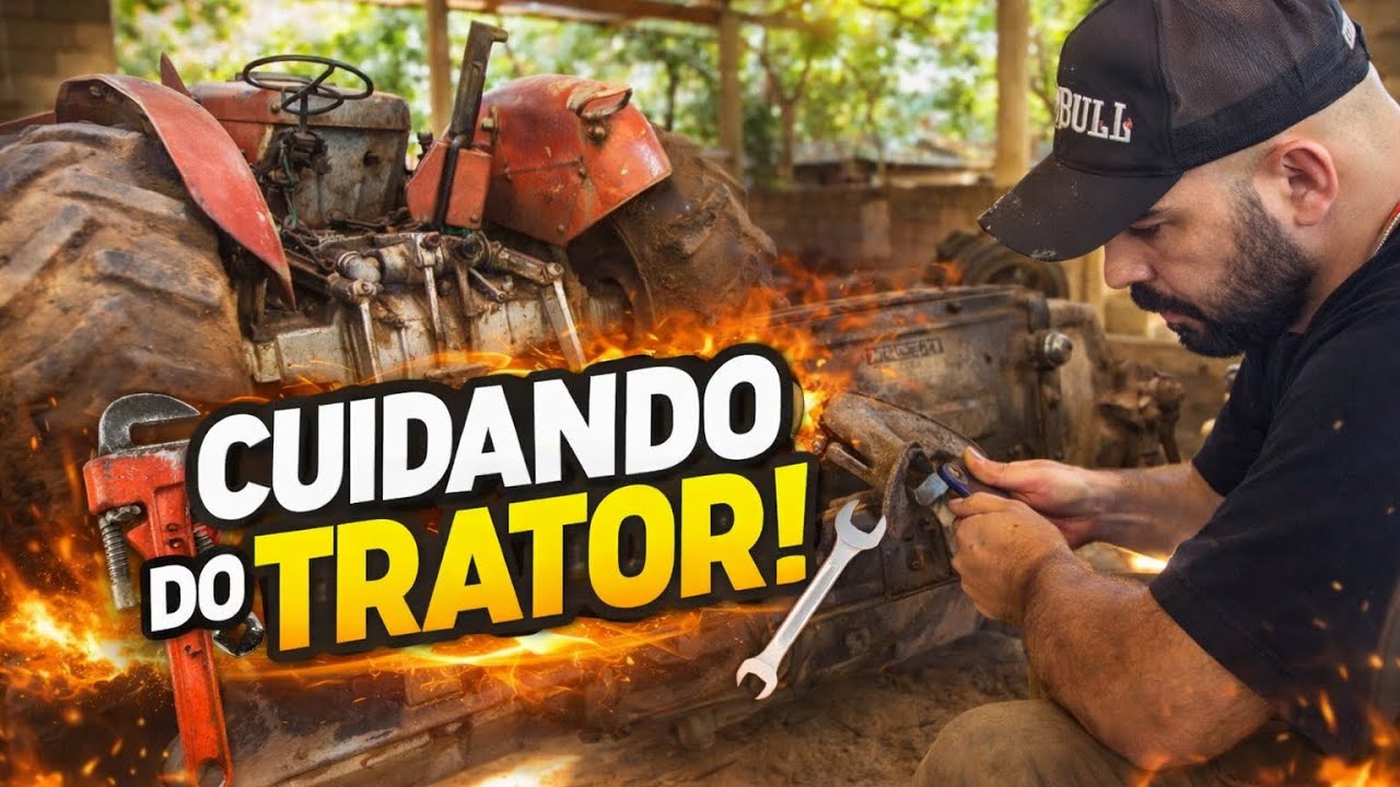O TRATOR PAROU… Olha o Que Eu Descobri! 😱🔧