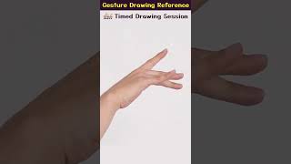 GESture DRAWing Party Detail Studies [Hand]: #032 Sergei －Timed Drawing Reference－