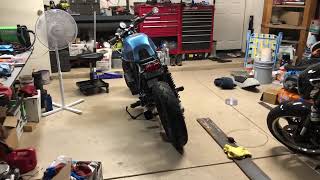 1985 BMW K100 Modified Stock Exhaust