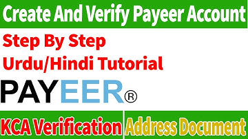 How To Create And Verify Payeer Account In Pakistan KYC Verification Step By Step Urdu/Hindi