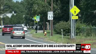 Deadly accident shows importance of e-bike and e-scooter safety