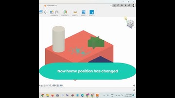 How to change the default HOME position? #fusion360