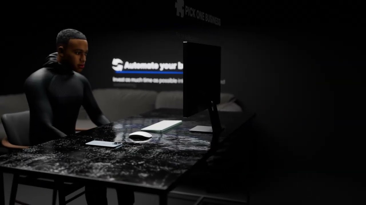 second 3d animation