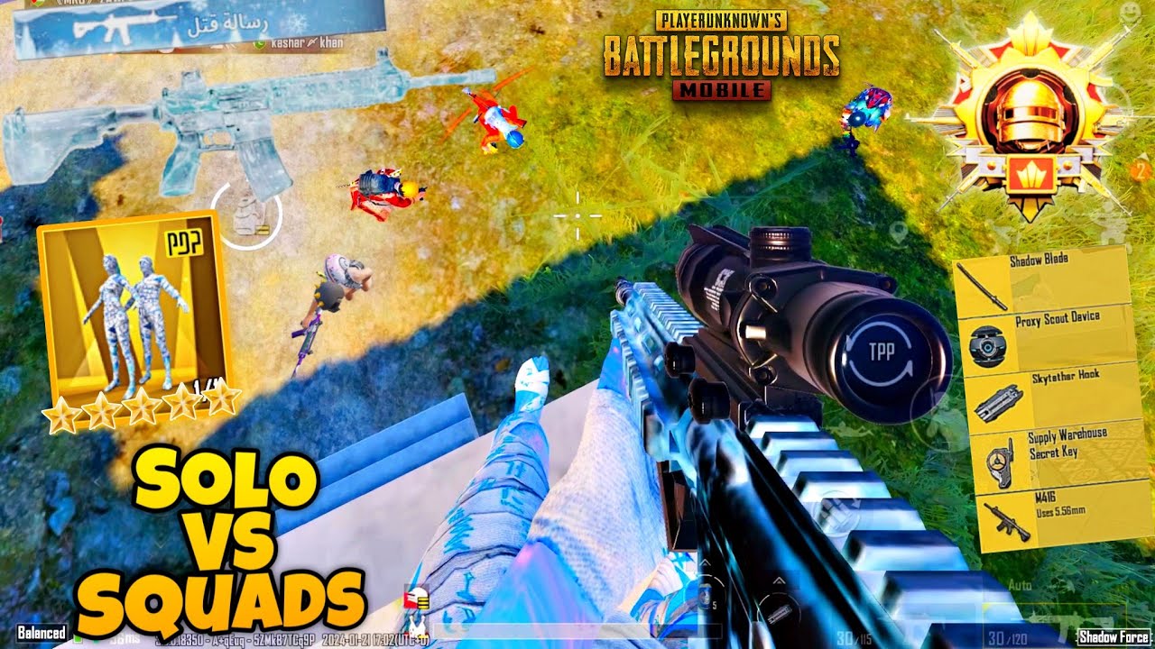 OMG 😨 MY NEW REALLY BEST GAMEPLAY | SOLO VS SQUAD | PUBG MOBILE - YouTube