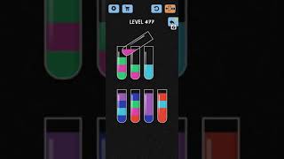 Water Color Sort Level 477 Solution WalkThrough Gameplay