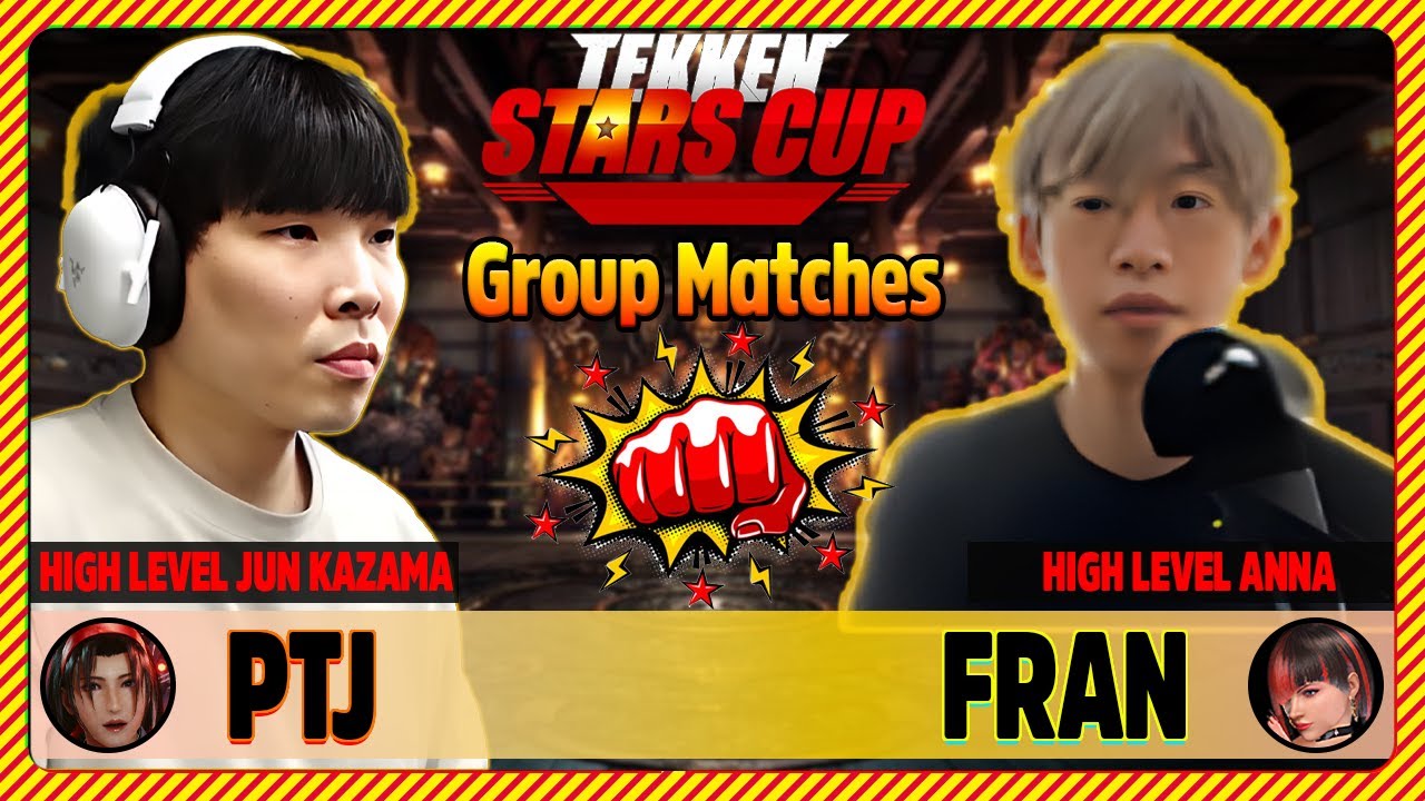 Tekken Stars Cup 2025 Preliminary Round ▰ PTJ (Jun Kazama) Vs FRAN (Anna) ▰ Tekken 8
