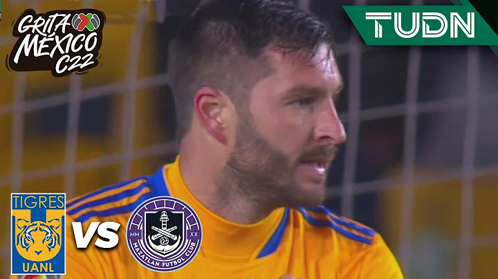 ¡Dejó escapar el gol! Gignac tenía para fusilar | Tigres 2-1 Mazatlán | Grita México C22 - J4 | TUDN