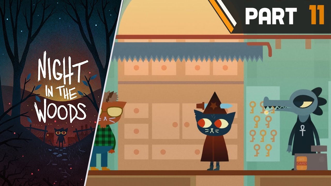 NIGHT IN THE WOODS Walkthrough Part 11 YouTube