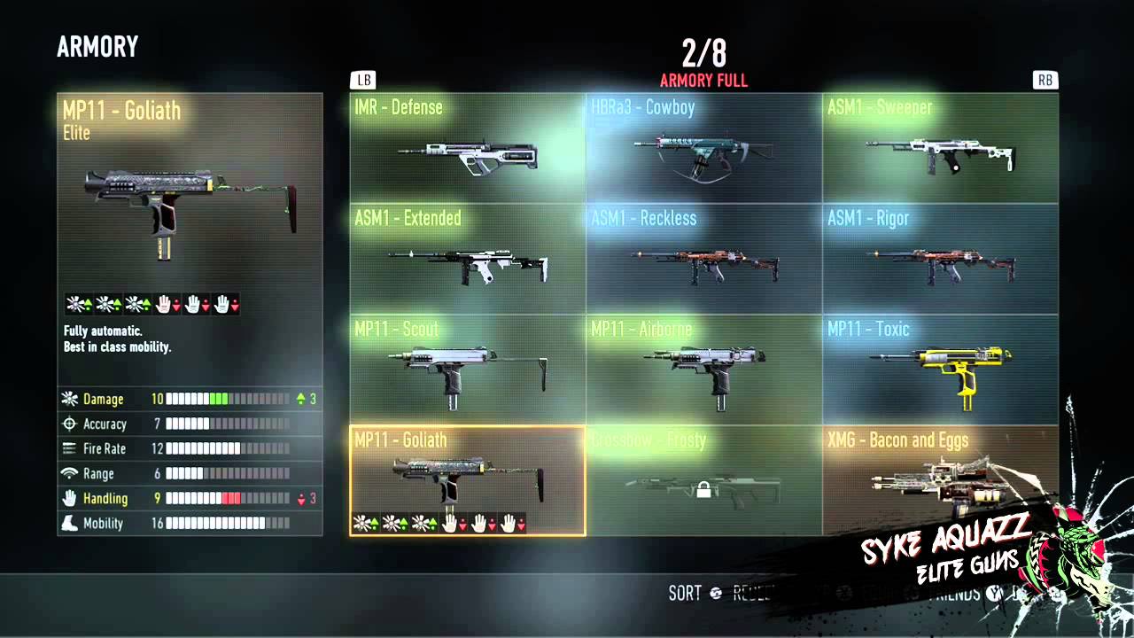 AdvancedWarfare:All My Elite Guns