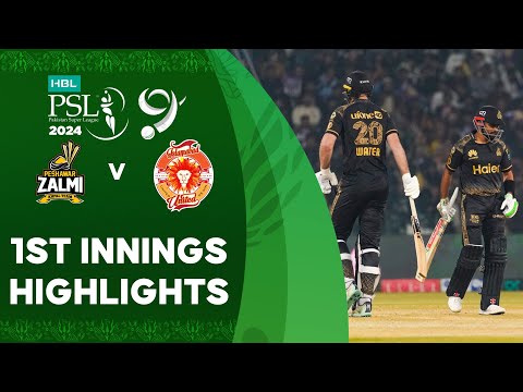 1st Innings Highlights | Peshawar Zalmi vs Islamabad United | Match 13 | HBL PSL 9 | M1Z2U