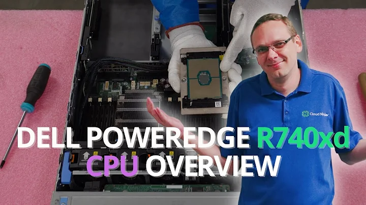 Procesadores Dell PowerEdge R740xd | Opciones de Intel Xeon | Instalación de CPU