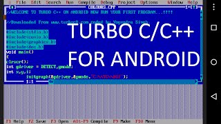 [Tutorial] Turbo C/C++ On Android
