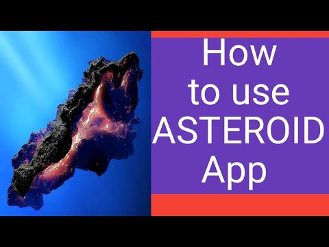 How to use ASTEROID App - YouTube