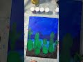Dancing in the Moonlight Desert Cactus Collage | Mixed Media Art #collages #artshorts #art #shorts