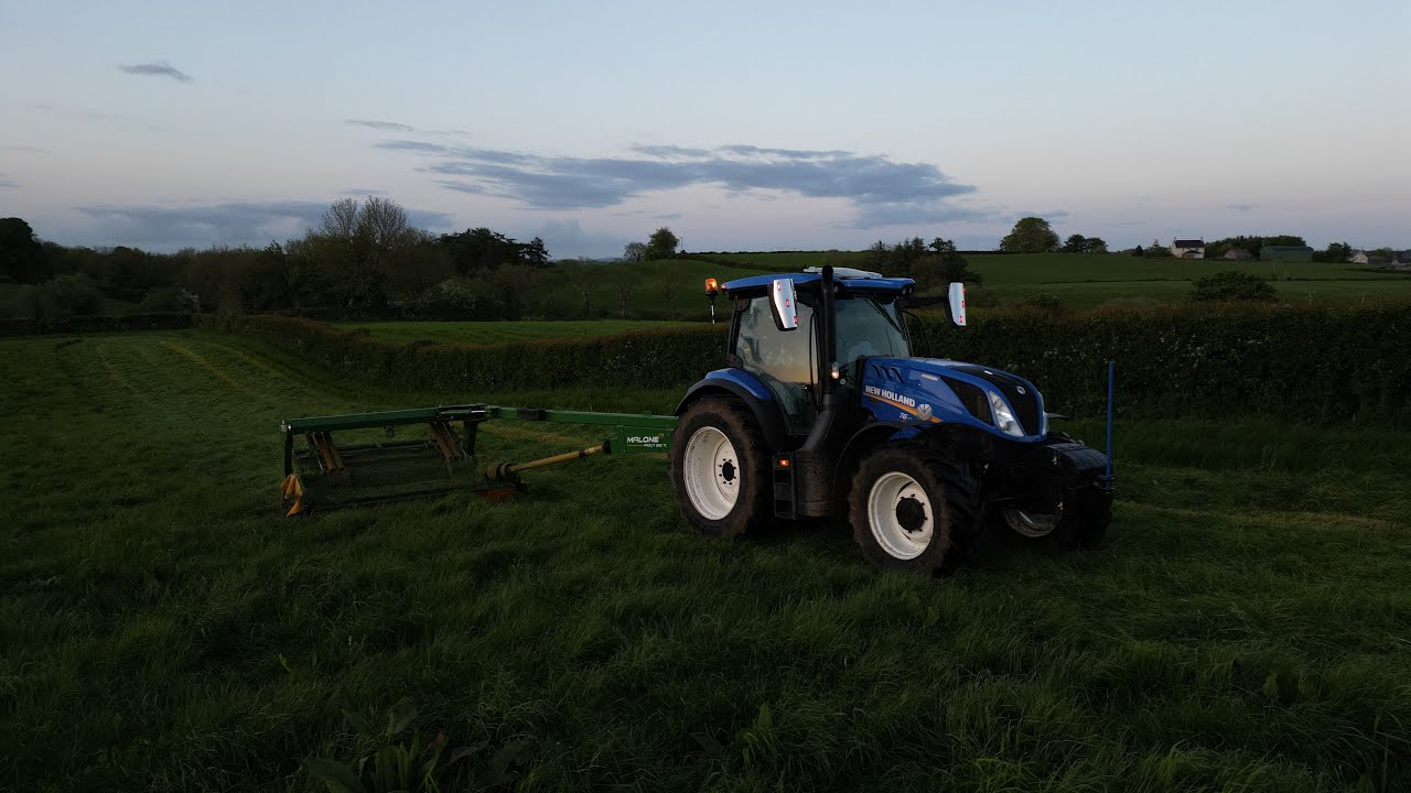 Palmer Farms Mowing 1st cut 2023 YouTube