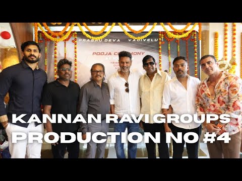 Kannan Ravi Groups - Prod #4 | Prabhu Deva | Vadivelu | Yuvan Shankar Raja | Sam Rodrigues
