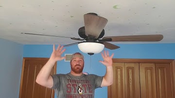 Hampton Bay Rothley II 52 in. Bronze LED Ceiling Fan with Light Kit | Installation and Review