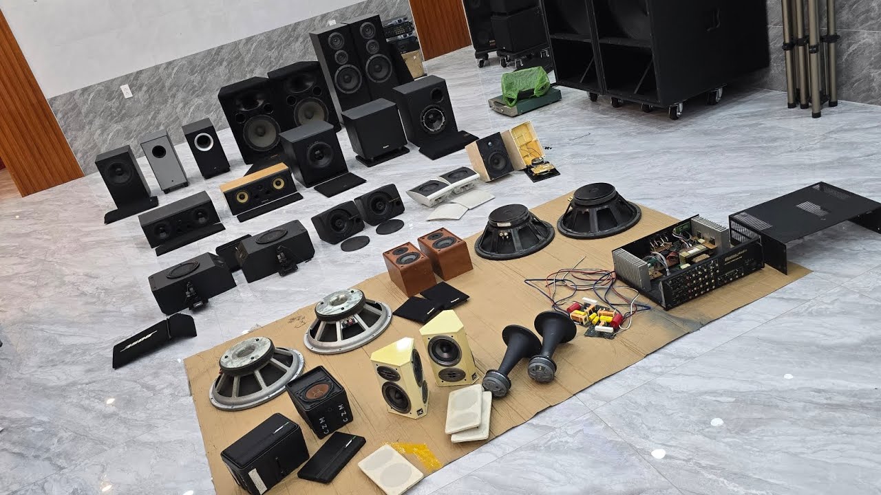 Em báo giá loa bose. Loa tay loa center sub điện loa rời Feavey 4tấc. Lh 0966.812.781 