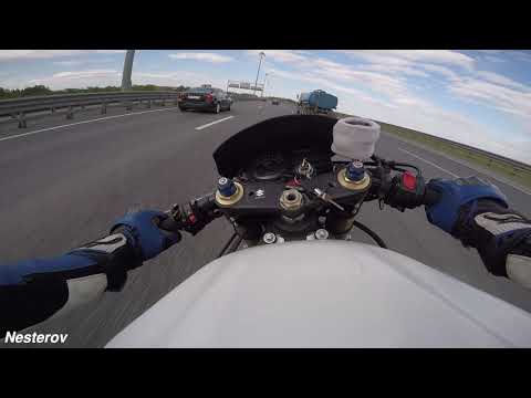 Покатушки на мотоцикле Suzuki GSX-R 600 k5 |без монтажа|