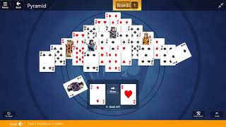 Microsoft Solitaire Collection - Pyramid [Expert] | February 19th 2018: Clear 2 Boards in 1 deal
