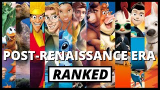 Disney's PostRenaissance Era Films  RANKED