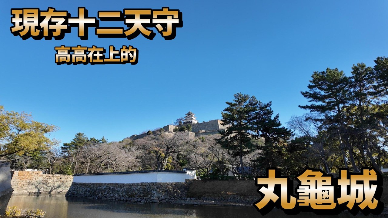 日本自由行 2026 初冬 幸福之旅 四國 現存十二天守 高高在上的 丸龜城