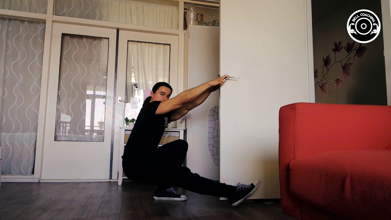 Door Assisted Pistol Squats YouTube