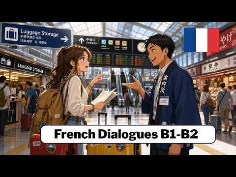 French Dialogues B1/B2 | Airport, Taxi and More