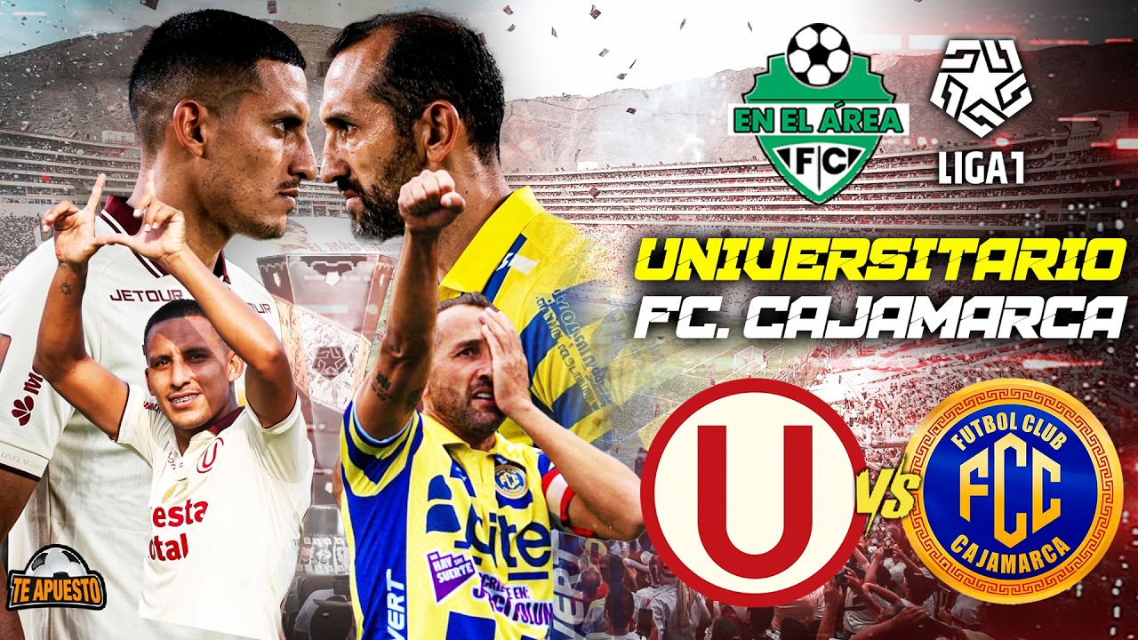 🔴 En vivo | 🟡 Universitario 🆚 🔴 FC. Cajamarca | 🏆 Liga 1 Te Apuesto │ 📅 Fecha N. 5